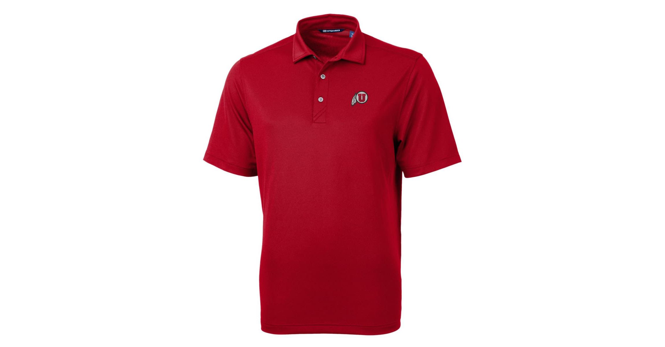 NCAA Utah Utes Big & Tall Virtue Eco Pique Recycled Polo