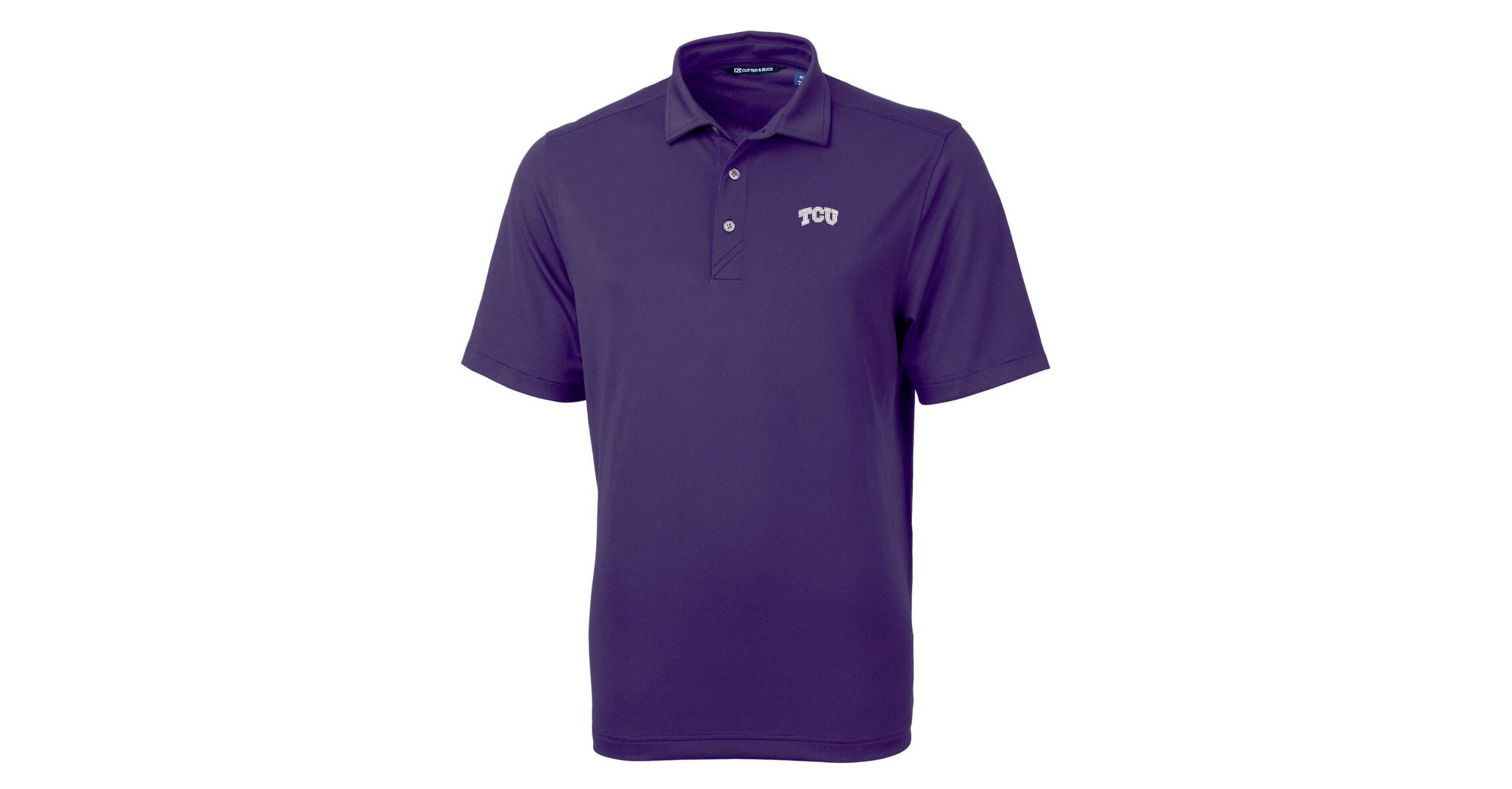 NCAA TCU Horned Frogs Big & Tall Virtue Eco Pique Recycled Polo