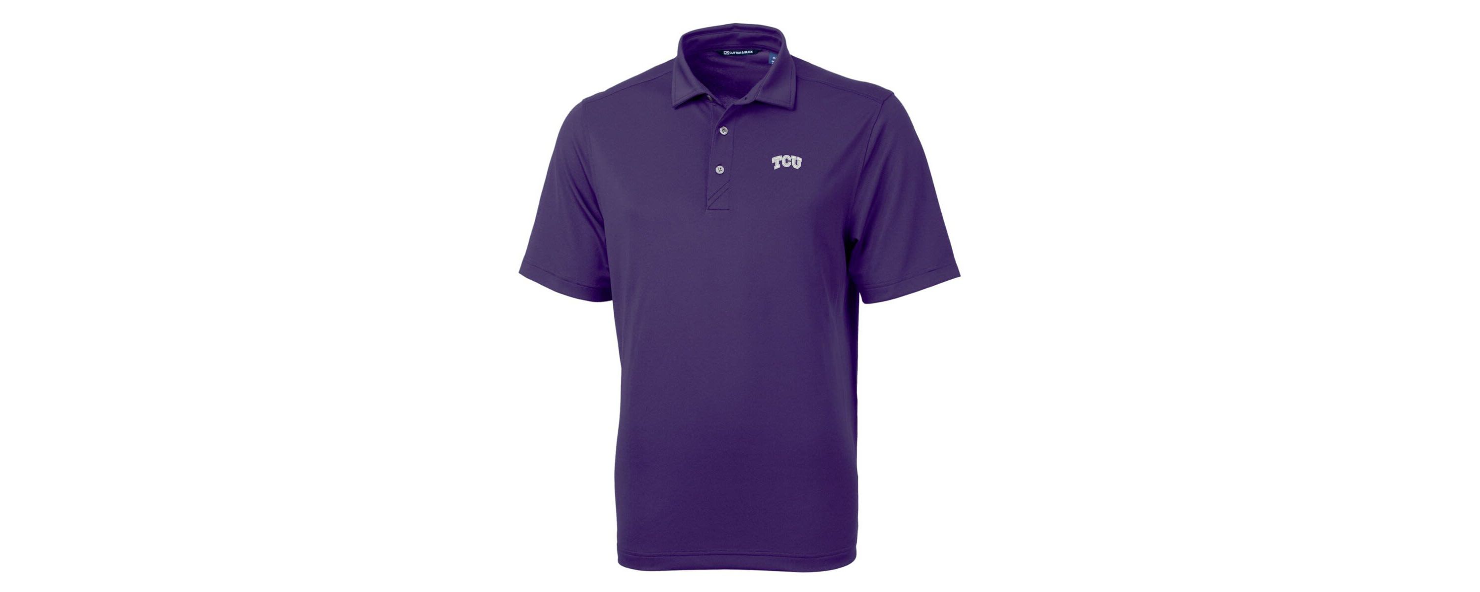 NCAA TCU Horned Frogs Big & Tall Virtue Eco Pique Recycled Polo