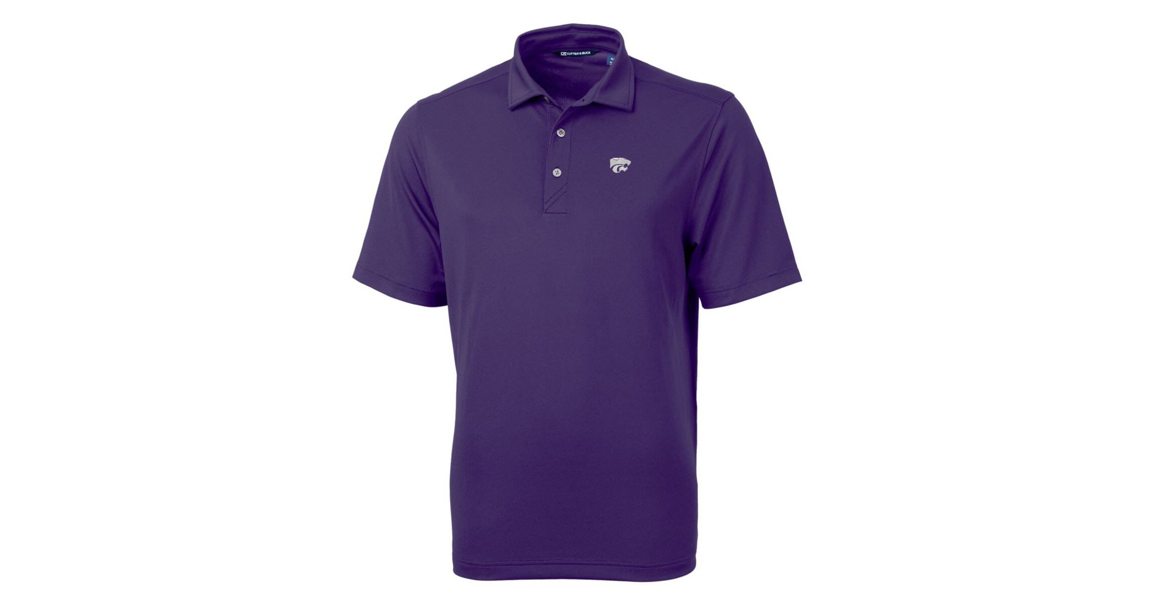 NCAA Kansas State Wildcats Big & Tall Virtue Eco Pique Recycled Polo