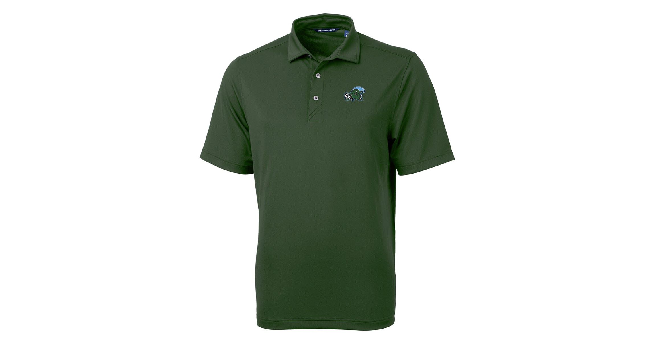 Tulane Green Wave NCAA Tulane Wave Big & Tall Virtue Eco Pique Recycled Polo