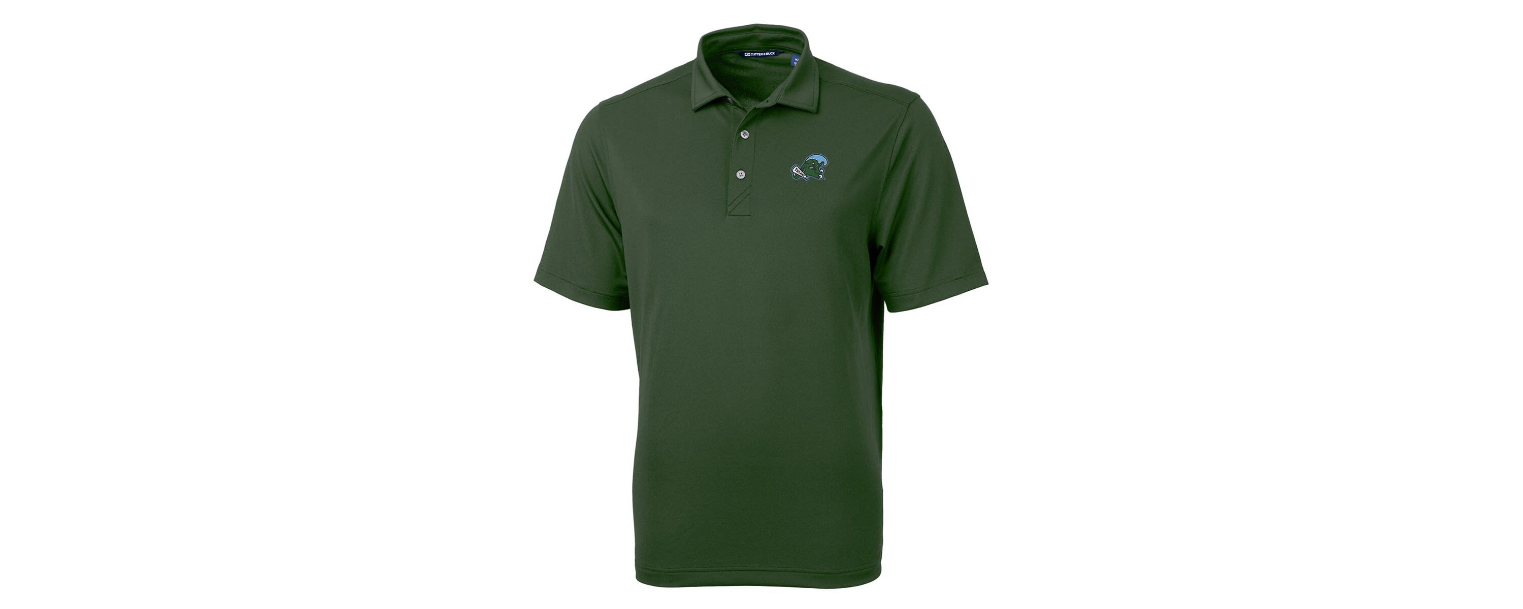 Tulane Green Wave NCAA Tulane Wave Big & Tall Virtue Eco Pique Recycled Polo