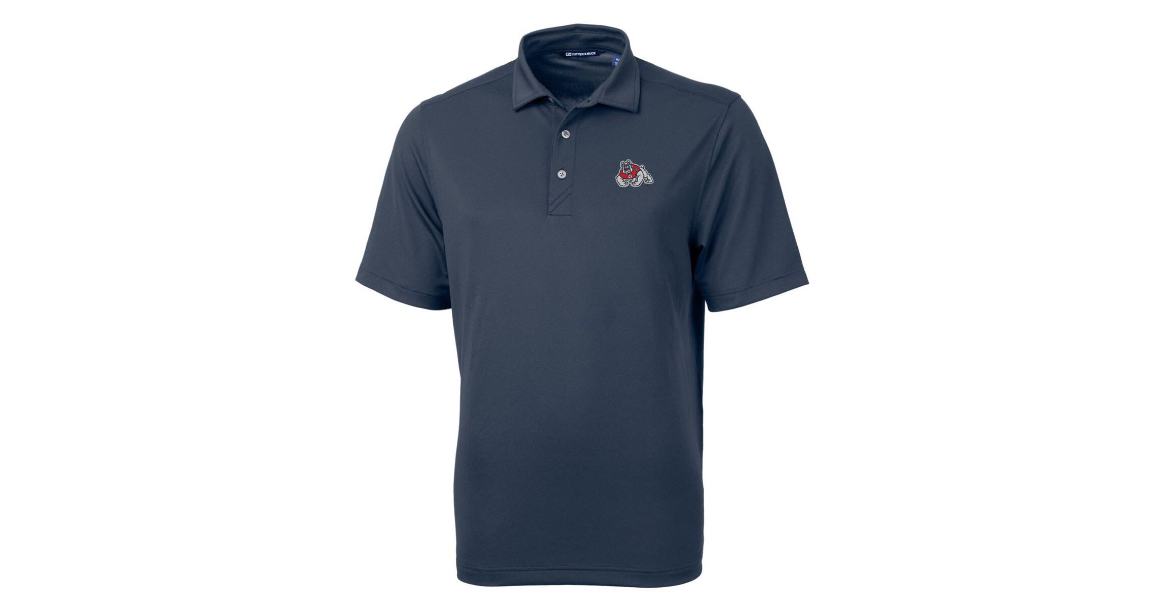 NCAA Fresno State Bulldogs Big & Tall Virtue Eco Pique Recycled Polo