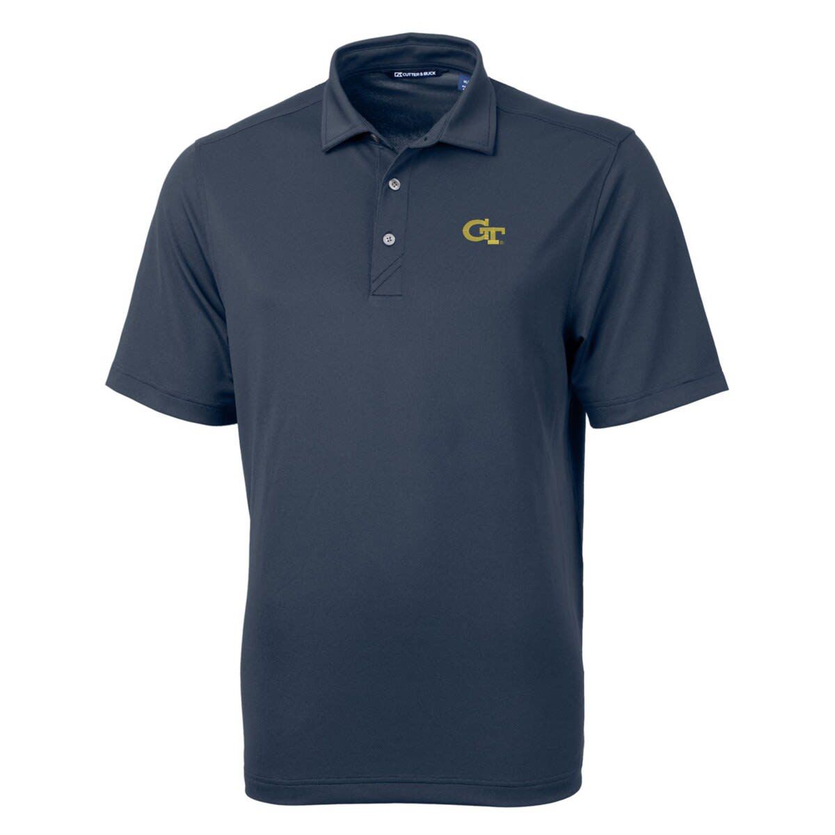 Georgia Tech Yellow Jackets NCAA Georgia Tech Jackets Big & Tall Virtue Eco Pique Recycled Polo