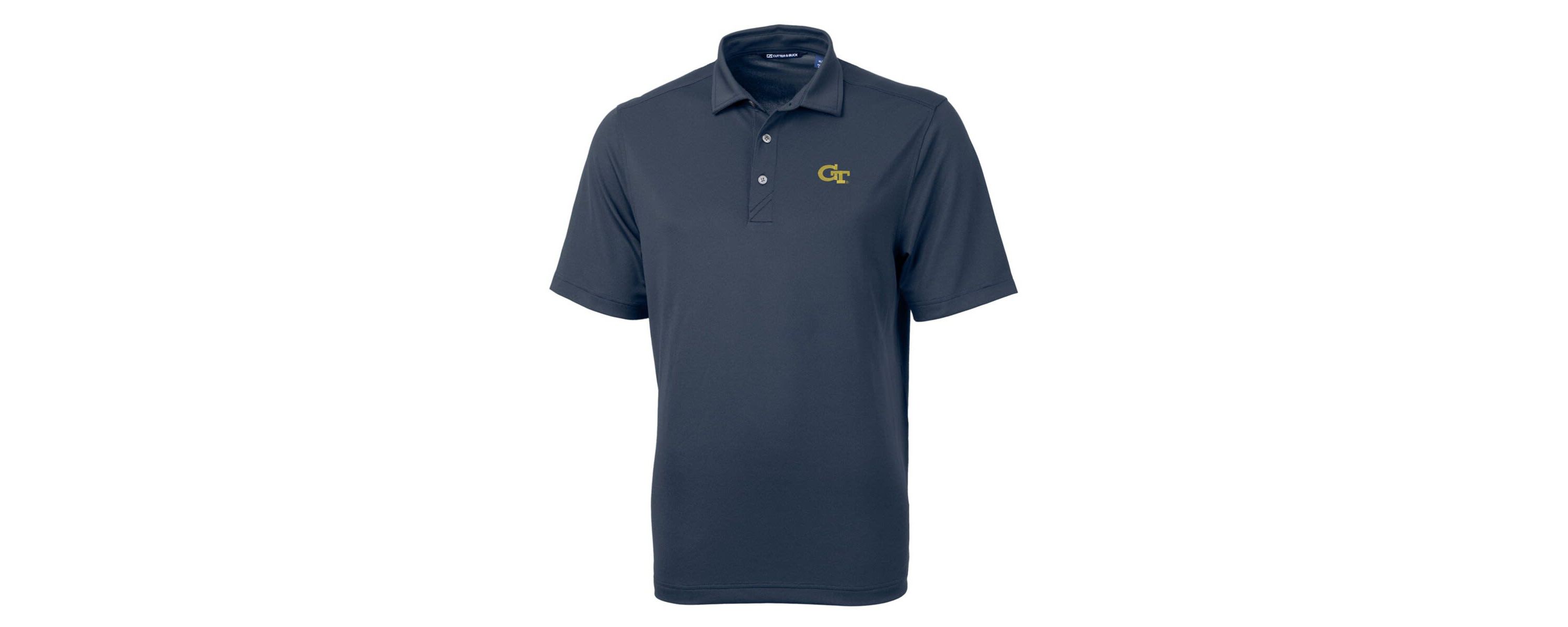 Georgia Tech Yellow Jackets NCAA Georgia Tech Jackets Big & Tall Virtue Eco Pique Recycled Polo