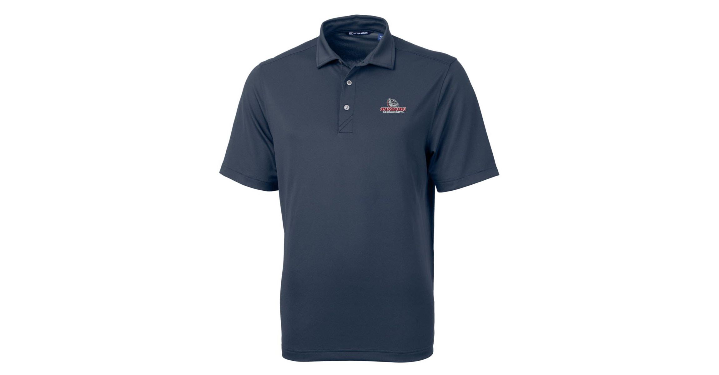 Gonzaga University Bulldogs NCAA Gonzaga Bulldogs Big & Tall Virtue Eco Pique Recycled Polo