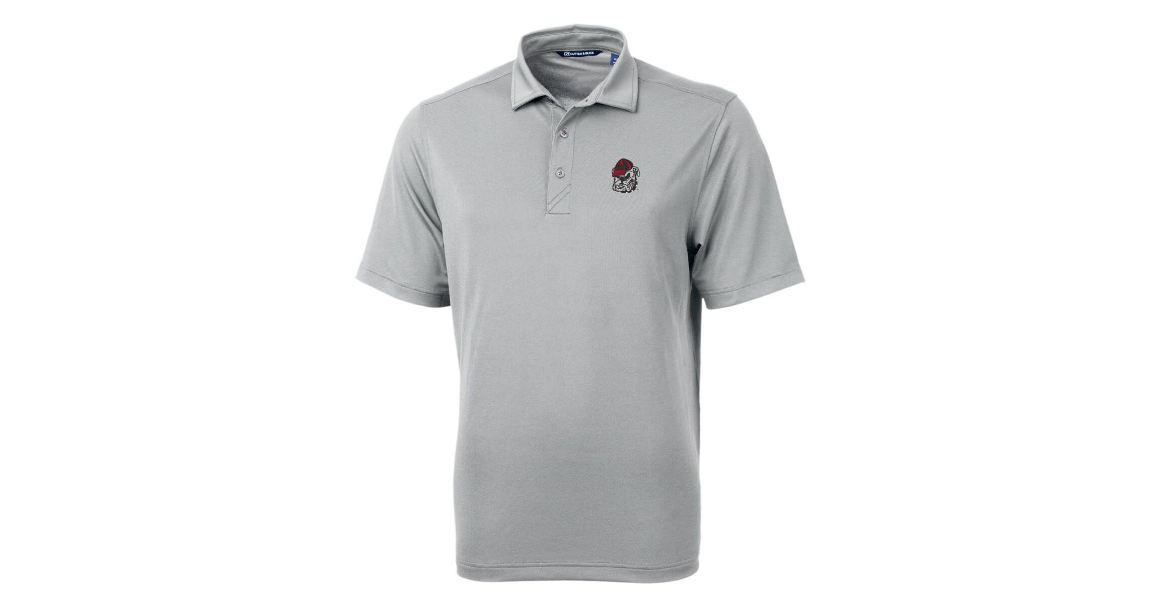 NCAA Georgia Bulldogs Big & Tall Virtue Eco Pique Recycled Polo