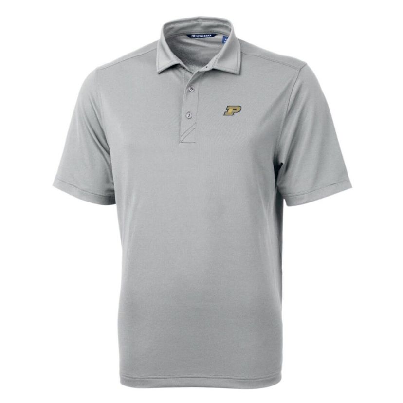 NCAA Purdue Boilermakers Big & Tall Virtue Eco Pique Recycled Polo