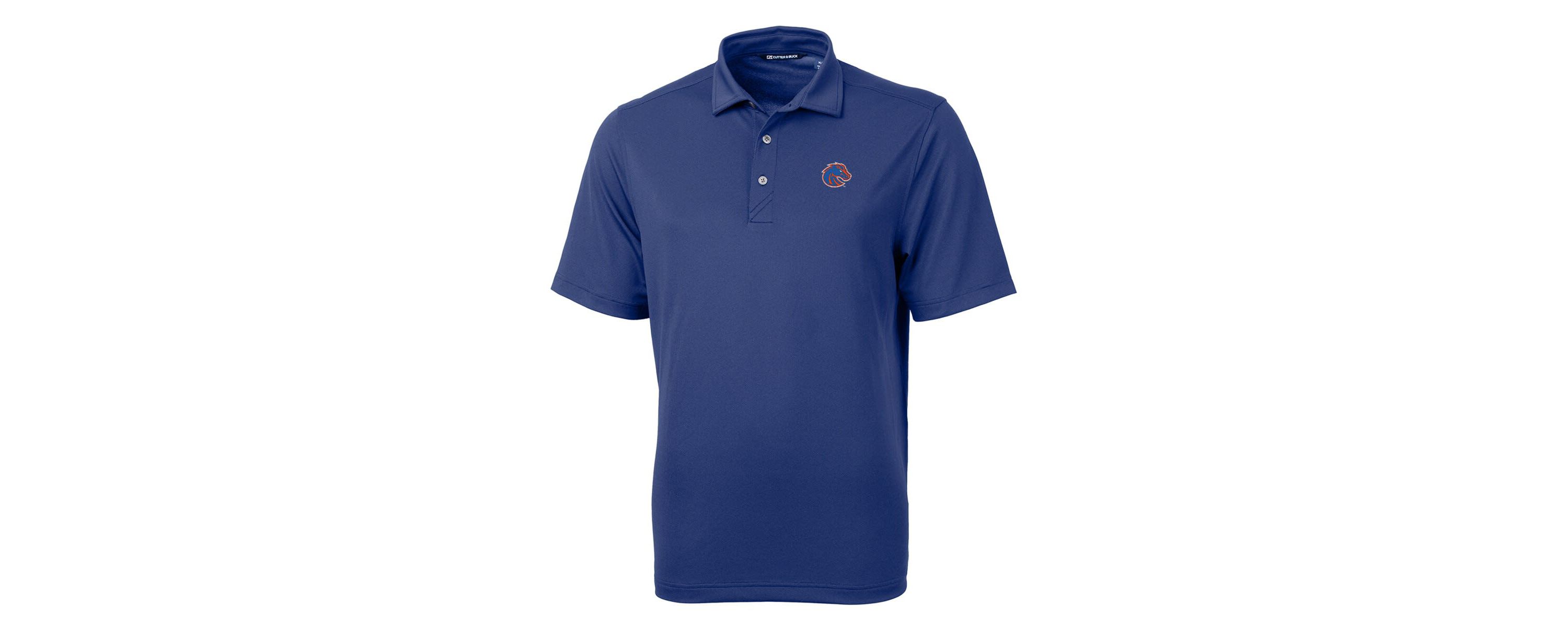 NCAA Boise State Broncos Big & Tall Virtue Eco Pique Recycled Polo
