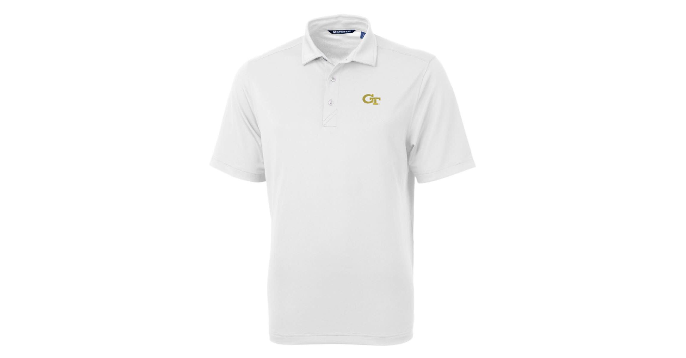 Georgia Tech Yellow Jackets NCAA Georgia Tech Jackets Big & Tall Virtue Eco Pique Recycled Polo