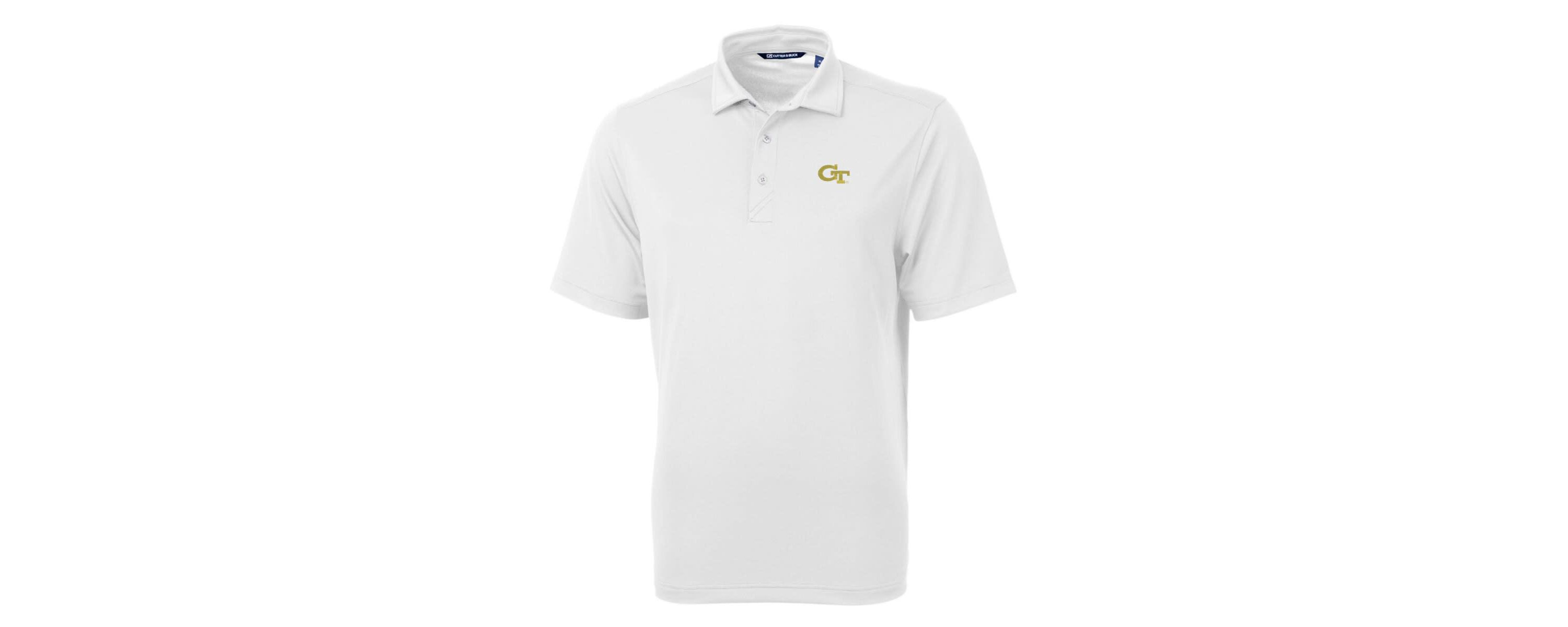 Georgia Tech Yellow Jackets NCAA Georgia Tech Jackets Big & Tall Virtue Eco Pique Recycled Polo
