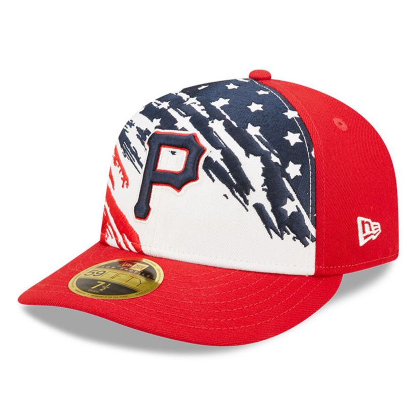 MLB Pittsburgh Pirates 2022 4th of July Low 59FIFTY Fitted Hat
