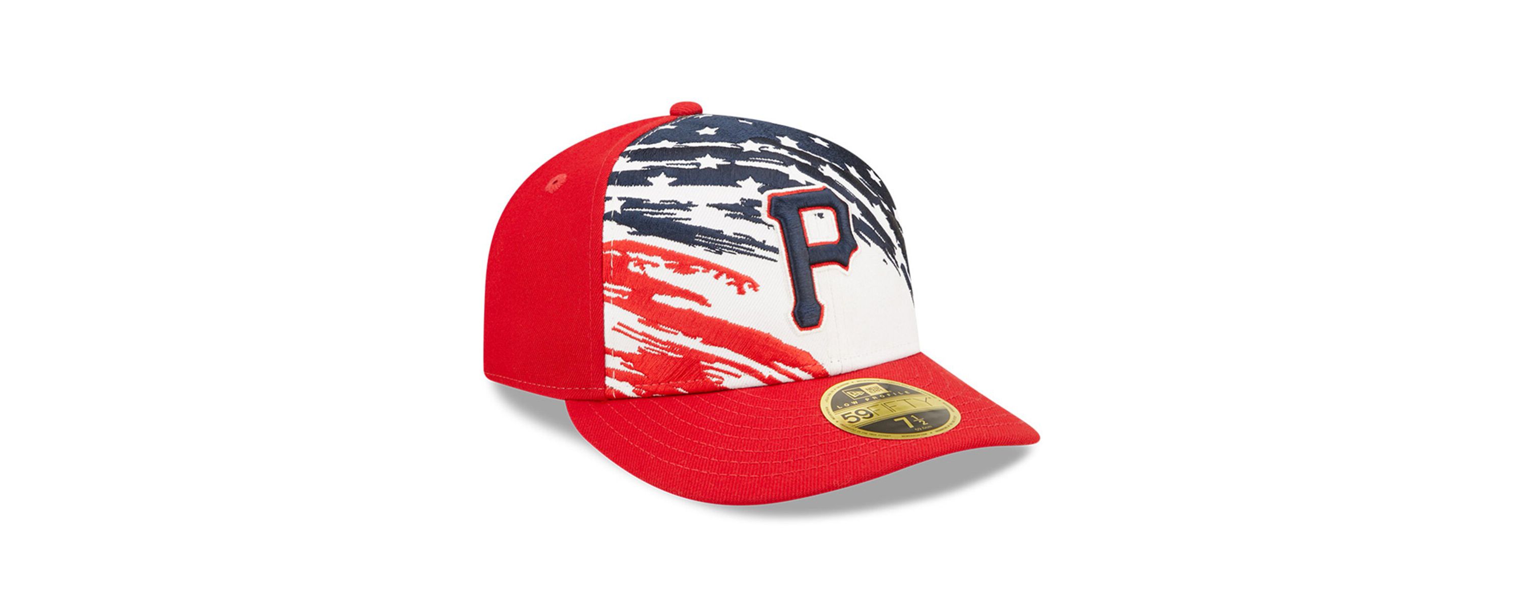 MLB Pittsburgh Pirates 2022 4th of July Low 59FIFTY Fitted Hat