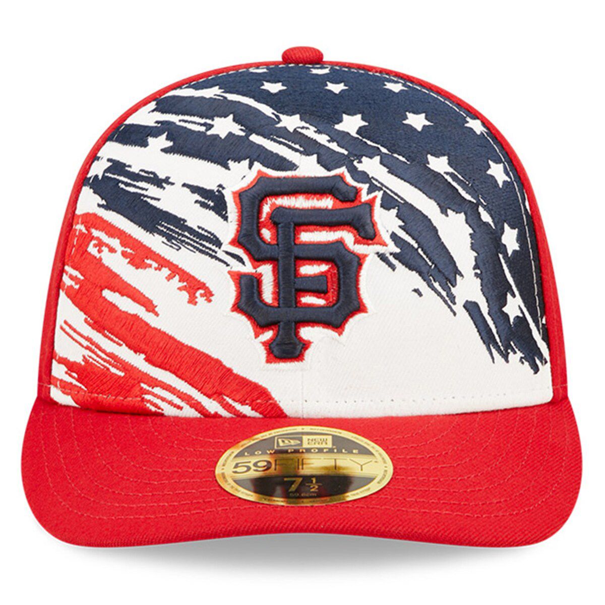 MLB San Francisco Giants 2022 4th of July Low 59FIFTY Fitted Hat