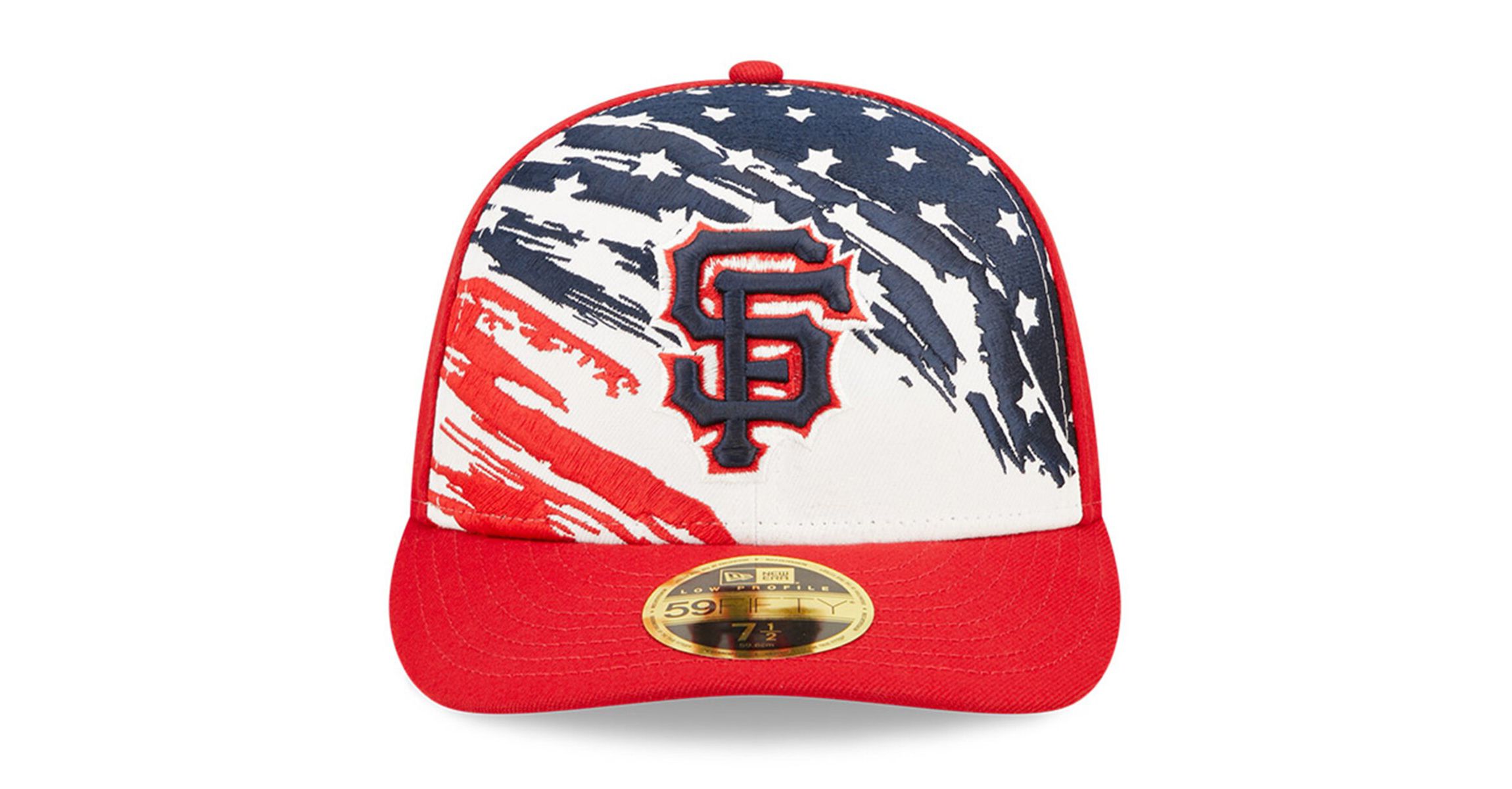 MLB San Francisco Giants 2022 4th of July Low 59FIFTY Fitted Hat