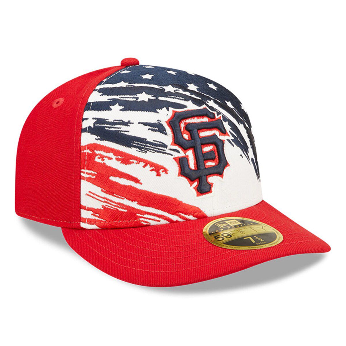 MLB San Francisco Giants 2022 4th of July Low 59FIFTY Fitted Hat