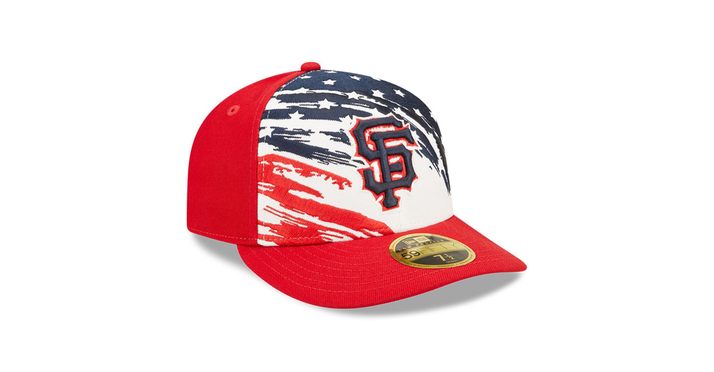 MLB San Francisco Giants 2022 4th of July Low 59FIFTY Fitted Hat