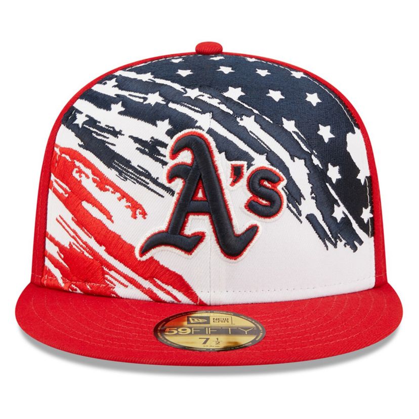 Oakland Athletics MLB Athletics 2022 4th of July On-Field 59FIFTY Fitted Hat