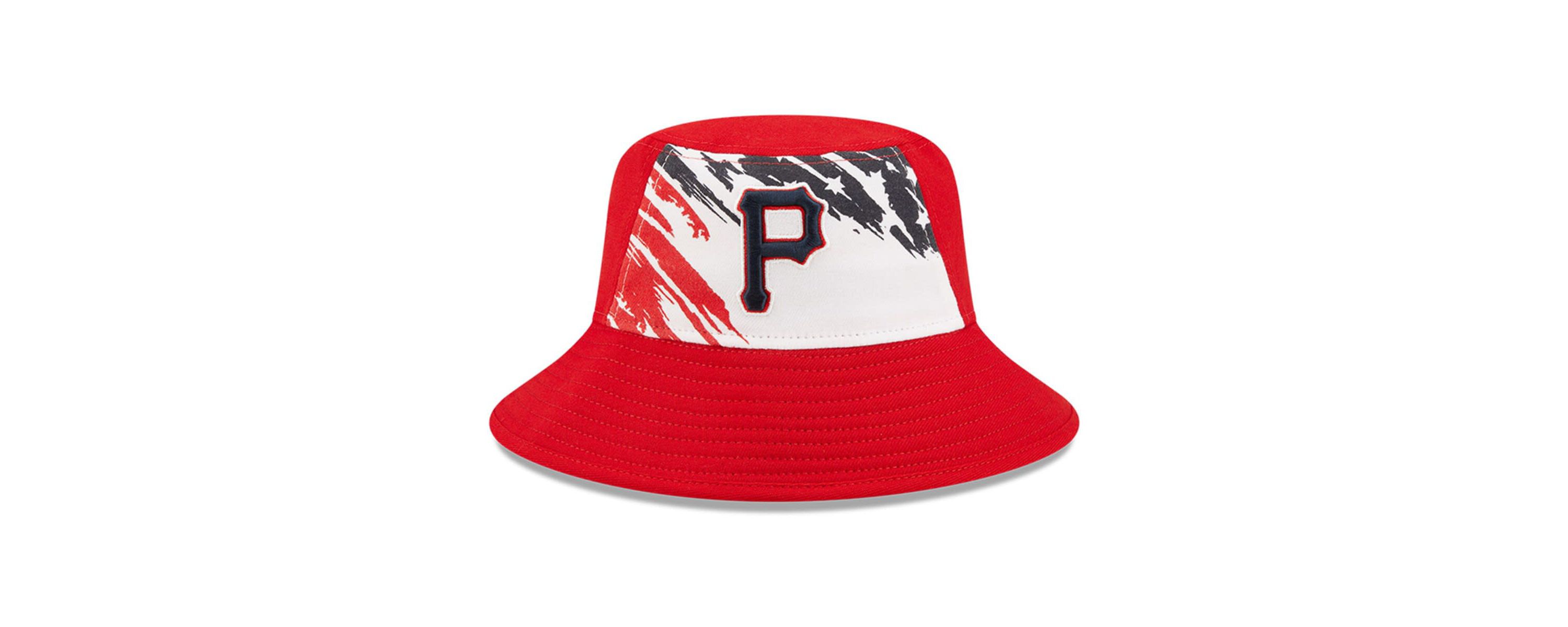 MLB Pittsburgh Pirates 2022 4th of July Bucket Hat