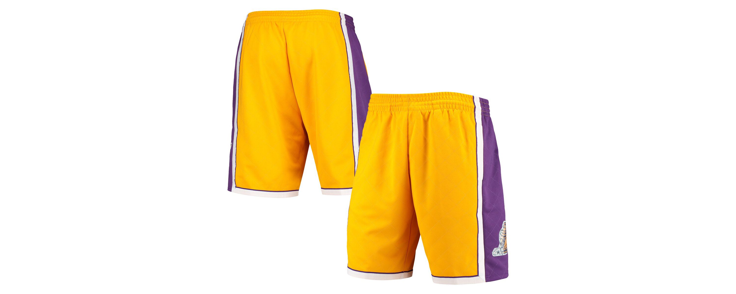 NBA Los Angeles Lakers 2009 Hardwood Classics 75th Anniversary Swingman Shorts