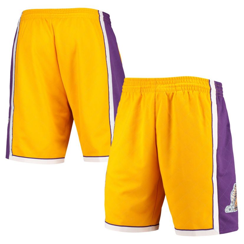 NBA Los Angeles Lakers 2009 Hardwood Classics 75th Anniversary Swingman Shorts