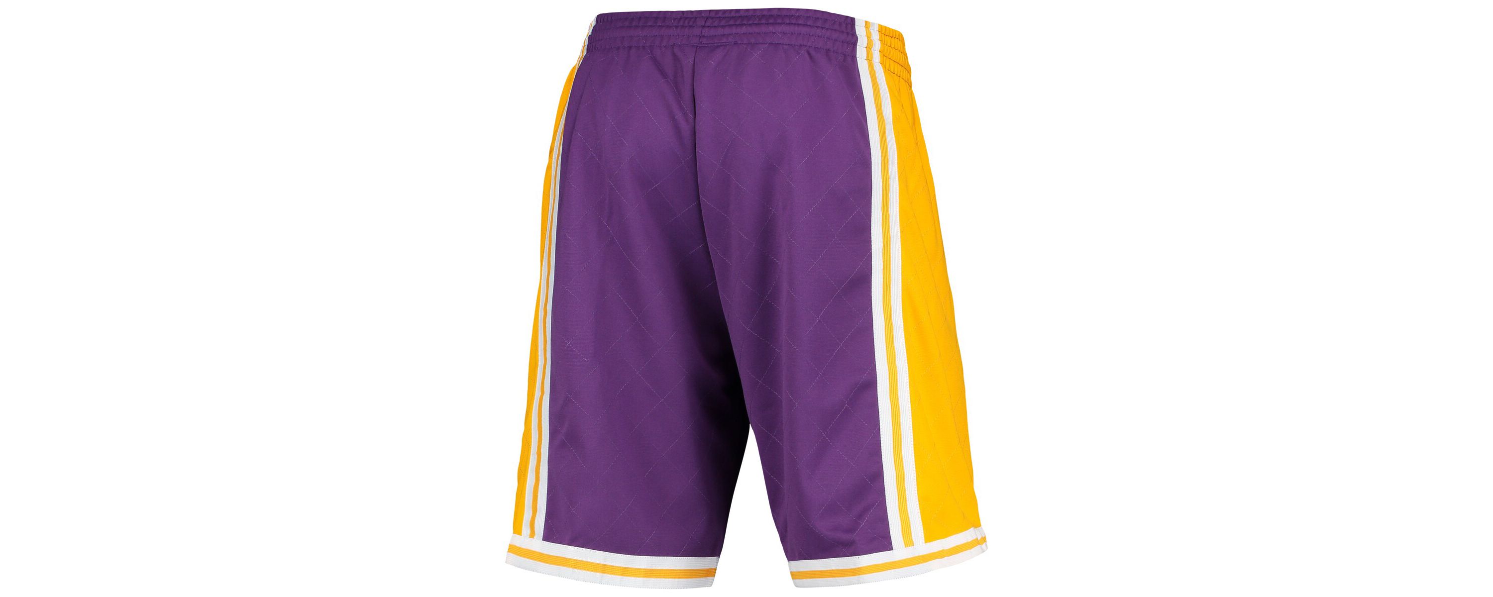NBA Los Angeles Lakers 1984 Hardwood Classics 75th Anniversary Swingman Shorts