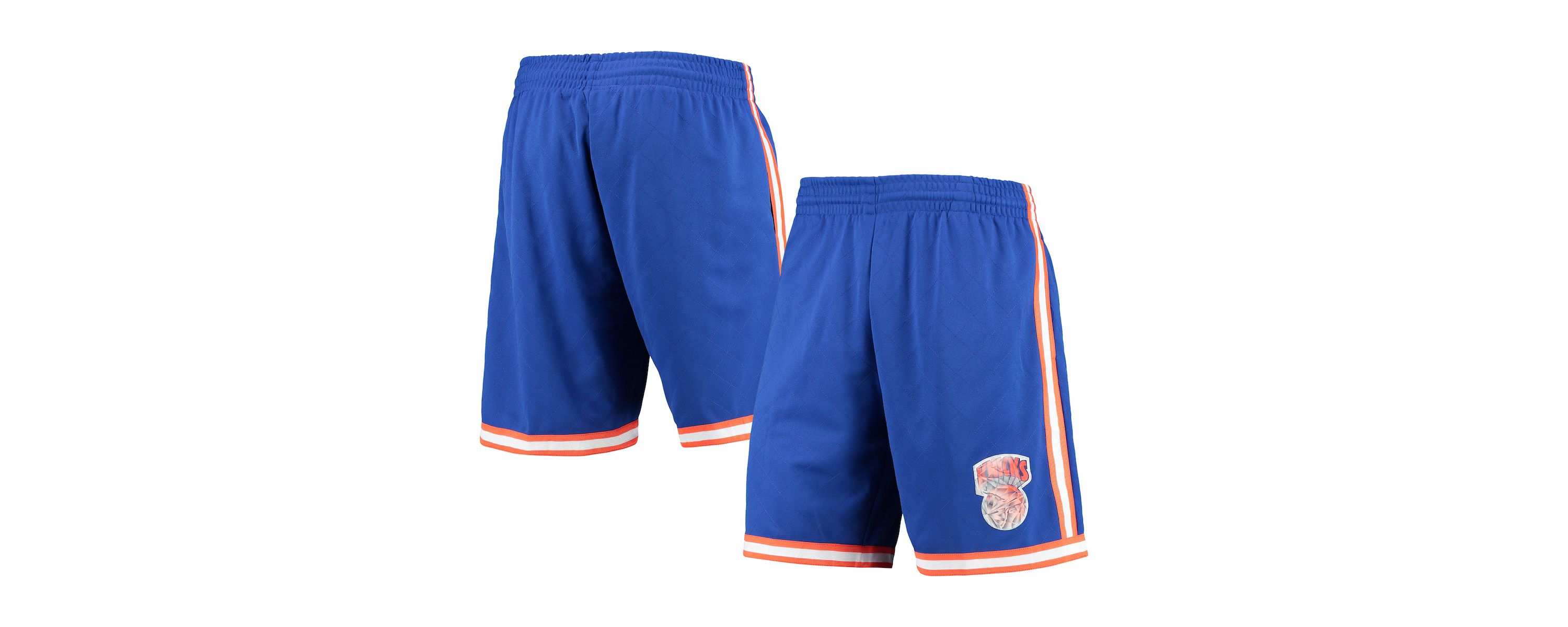 NBA New York Knicks 1991 Hardwood Classics 75th Anniversary Swingman Shorts