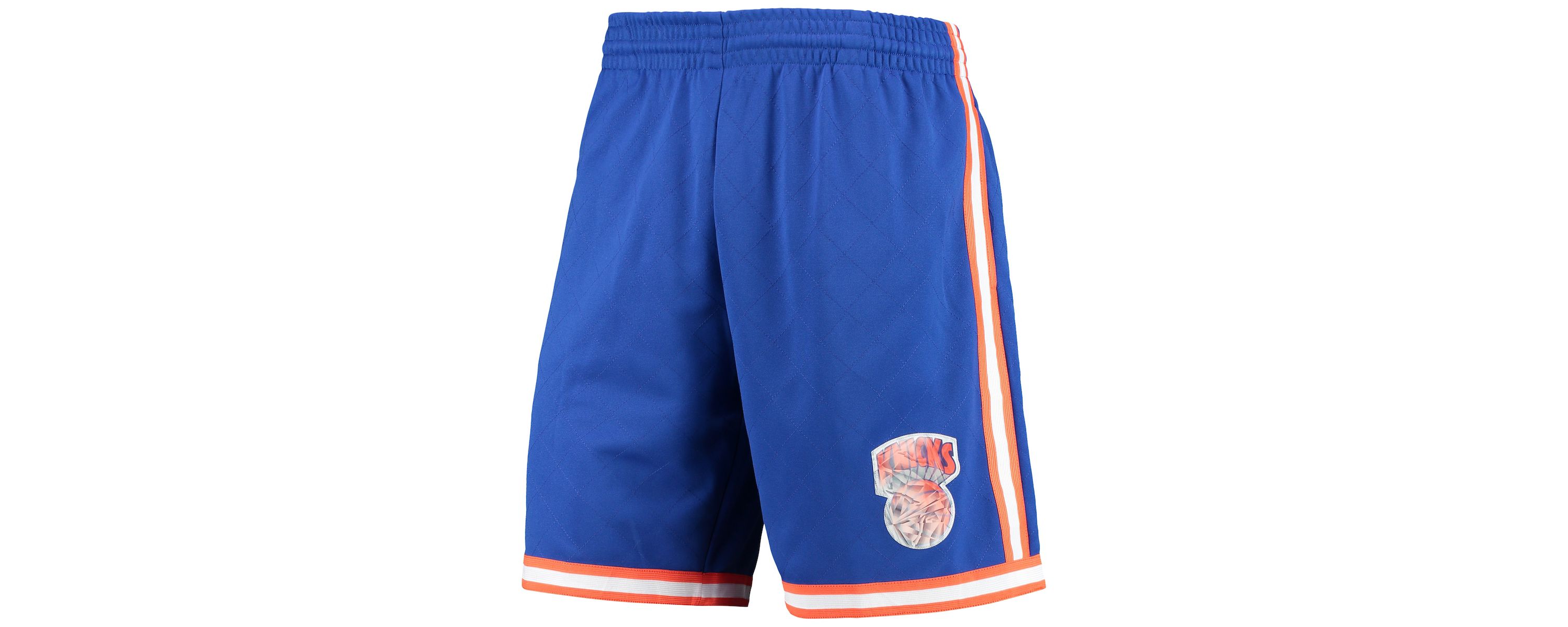 NBA New York Knicks 1991 Hardwood Classics 75th Anniversary Swingman Shorts