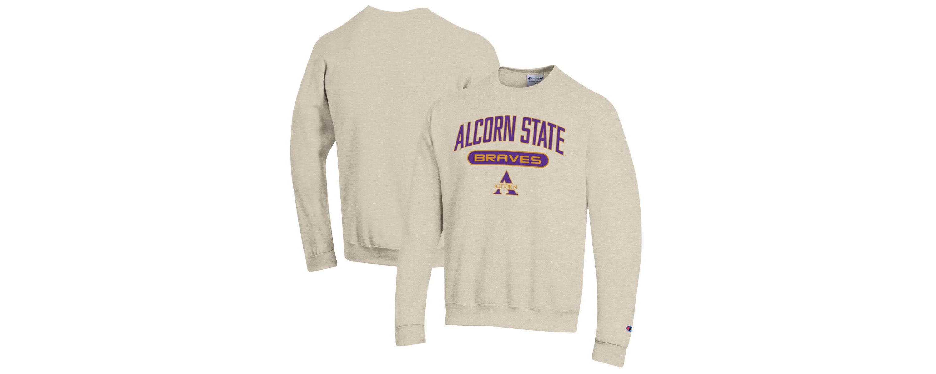 NCAA ed Alcorn State Braves Eco Powerblend Crewneck Sweatshirt