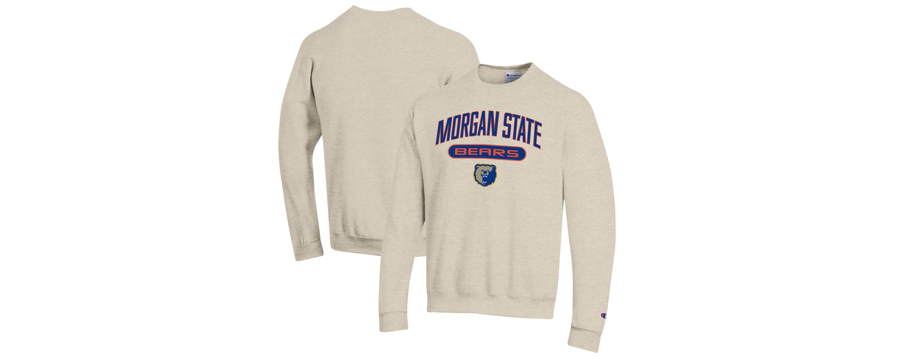 NCAA ed Morgan State Bears Eco Powerblend Crewneck Sweatshirt