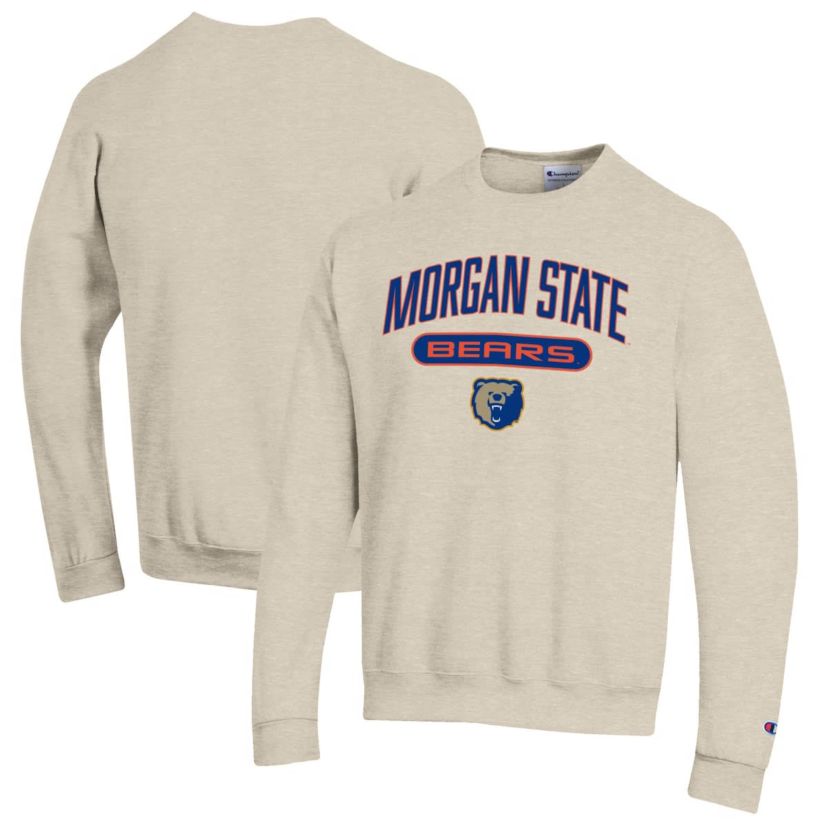 NCAA ed Morgan State Bears Eco Powerblend Crewneck Sweatshirt