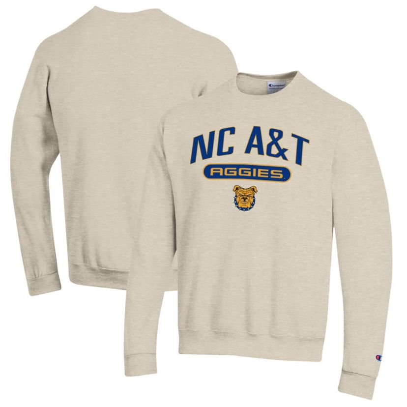 NC A&T Aggies NCAA ed North Carolina A&T Aggies Eco Powerblend Crewneck Sweatshirt
