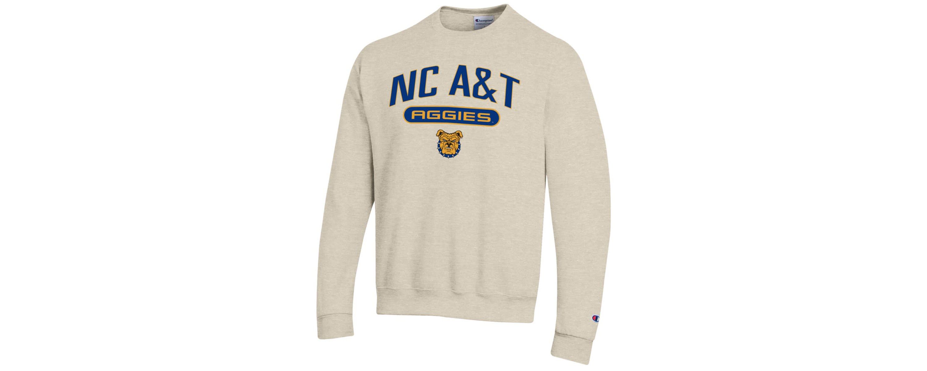 NC A&T Aggies NCAA ed North Carolina A&T Aggies Eco Powerblend Crewneck Sweatshirt
