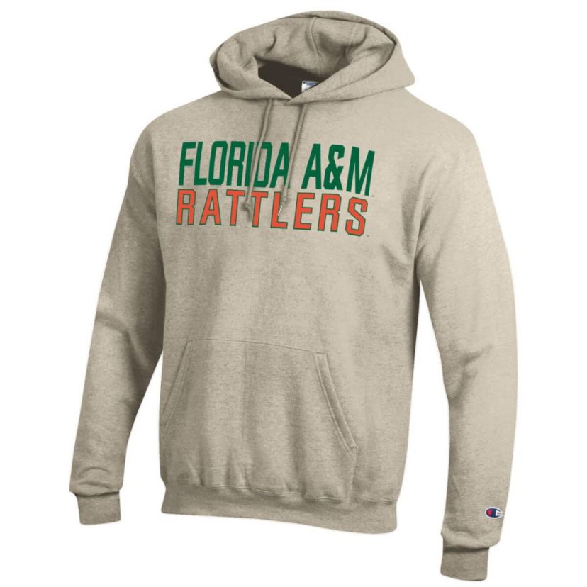 NCAA Florida A&M Rattlers Eco Powerblend Pullover Hoodie