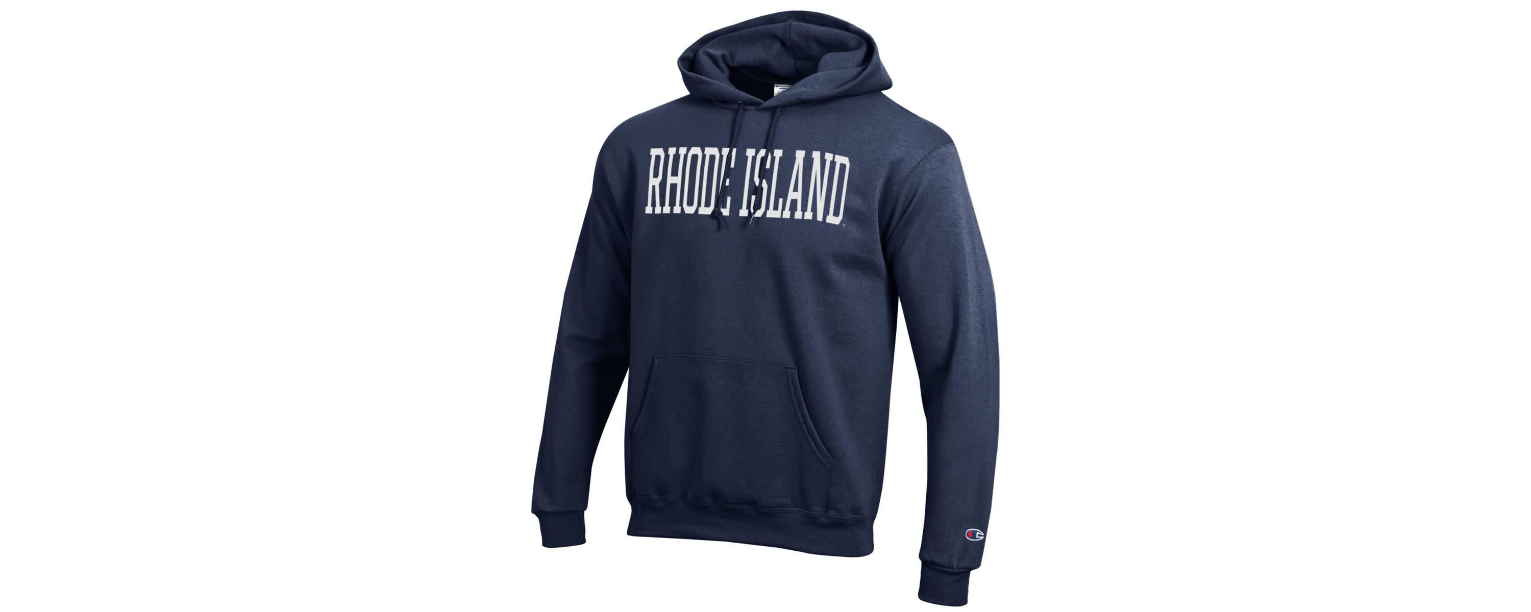 NCAA Rhode Island Rams Eco Powerblend Pullover Hoodie