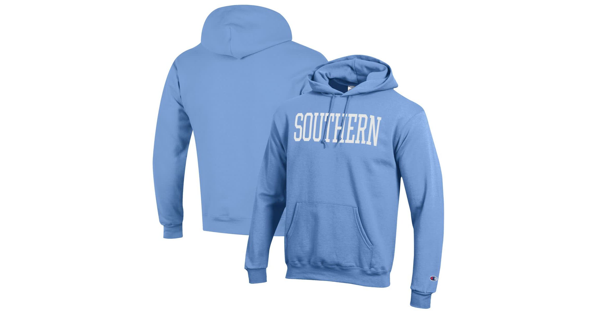 NCAA Light Southern University Jaguars Eco Powerblend Pullover Hoodie