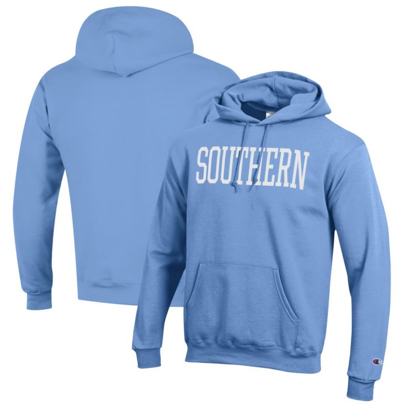 NCAA Light Southern University Jaguars Eco Powerblend Pullover Hoodie