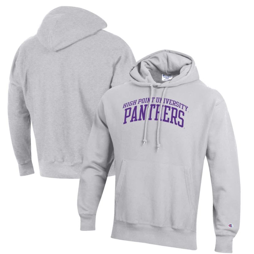 NCAA ed High Point Panthers Reverse Weave Fleece Pullover Hoodie
