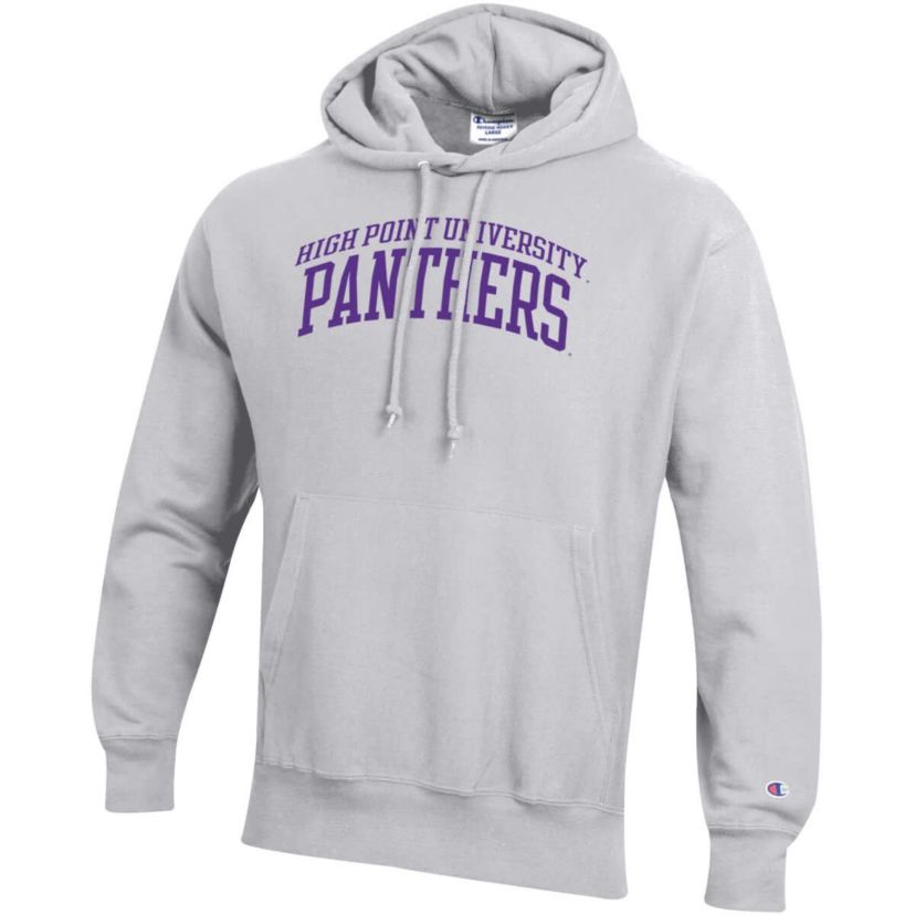 NCAA ed High Point Panthers Reverse Weave Fleece Pullover Hoodie