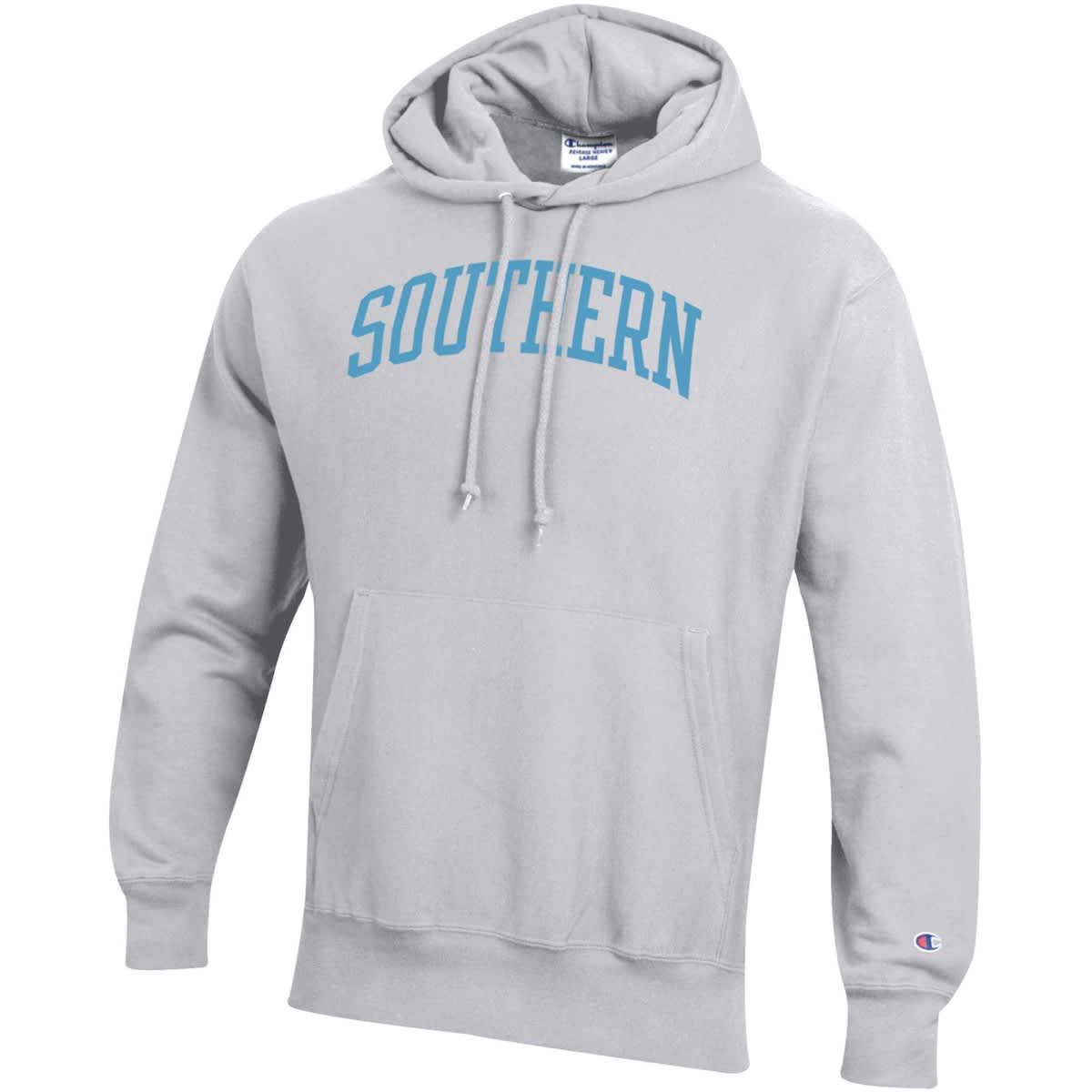 NCAA ed Southern University Jaguars Reverse Weave Fleece Pullover Hoodie