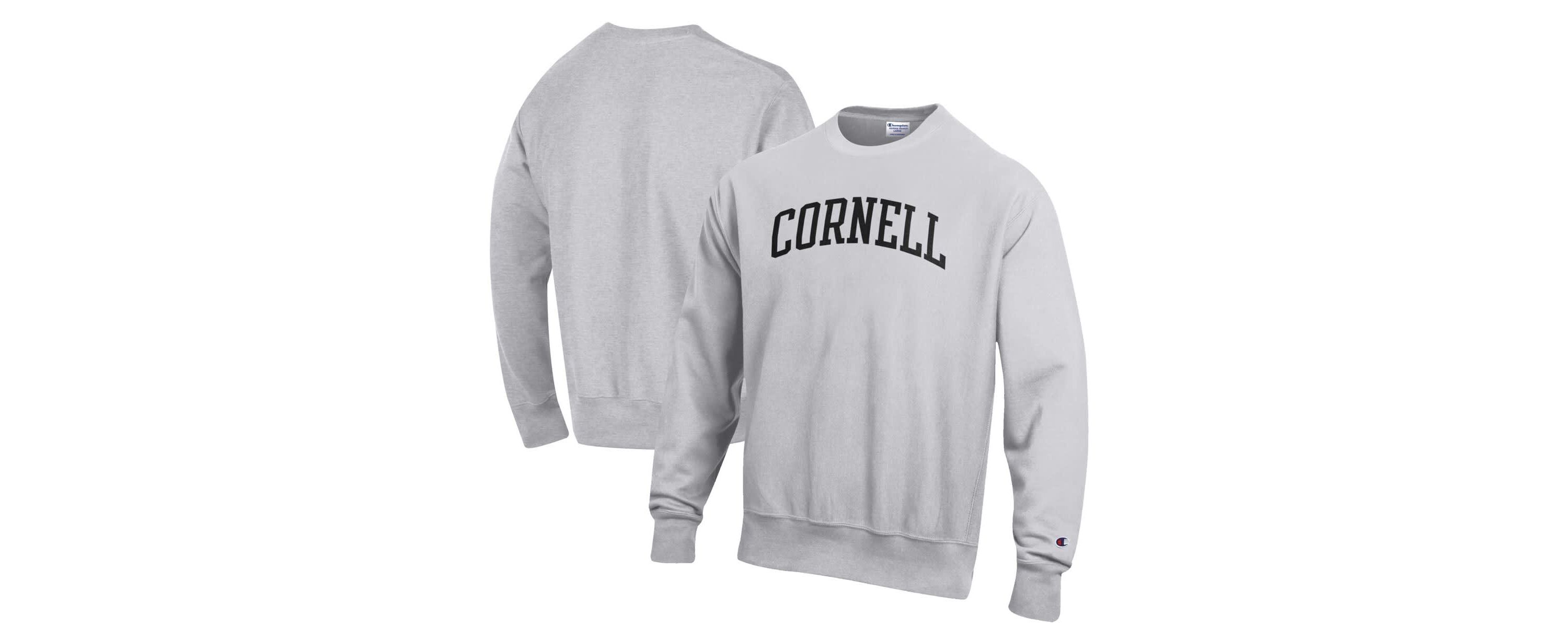 Cornell Big Red NCAA ed Cornell Big Reverse Weave Fleece Crewneck Sweatshirt