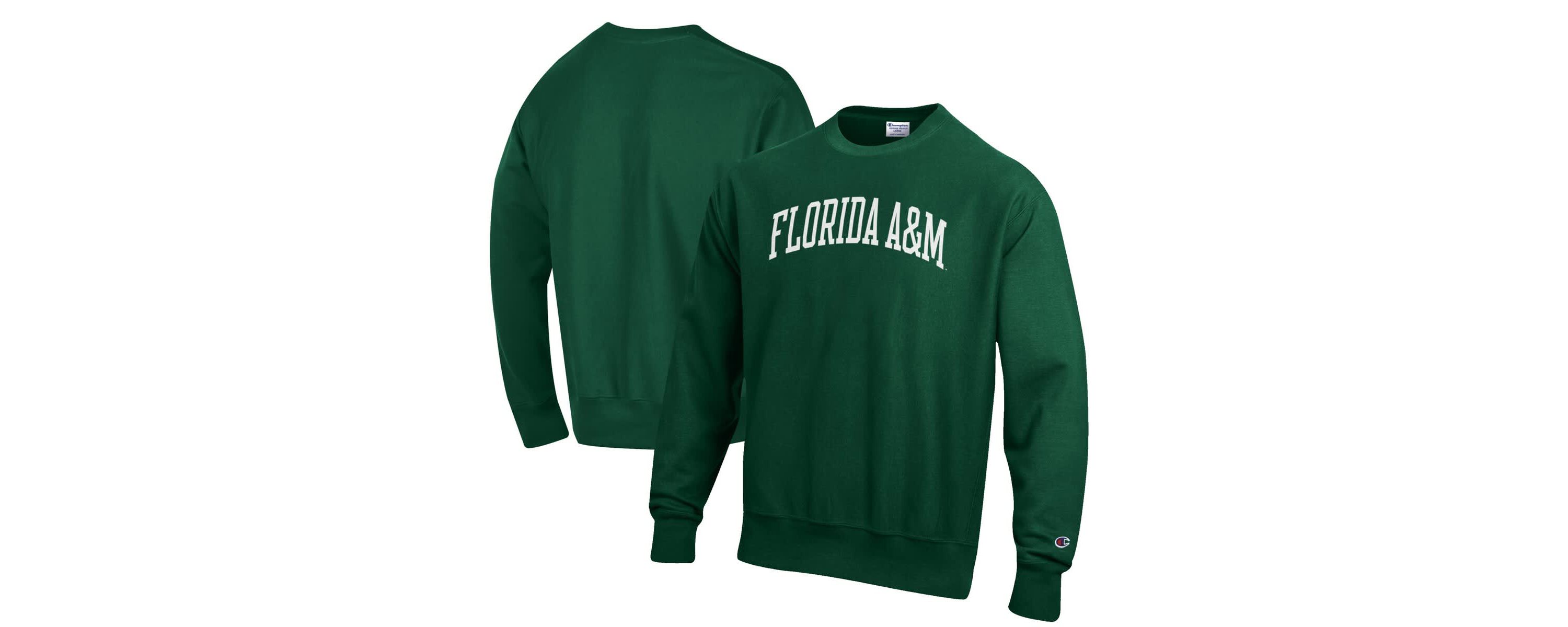 NCAA Florida A&M Rattlers Reverse Weave Fleece Crewneck Sweatshirt