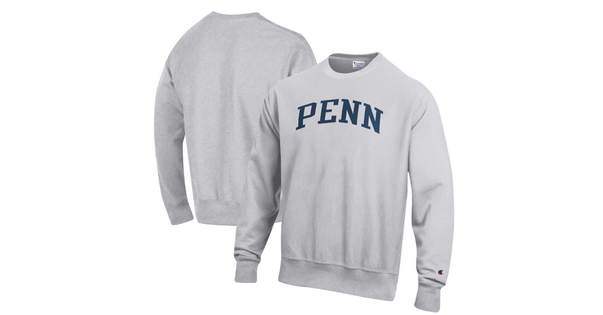 NCAA ed Pennsylvania Quakers Reverse Weave Fleece Crewneck Sweatshirt