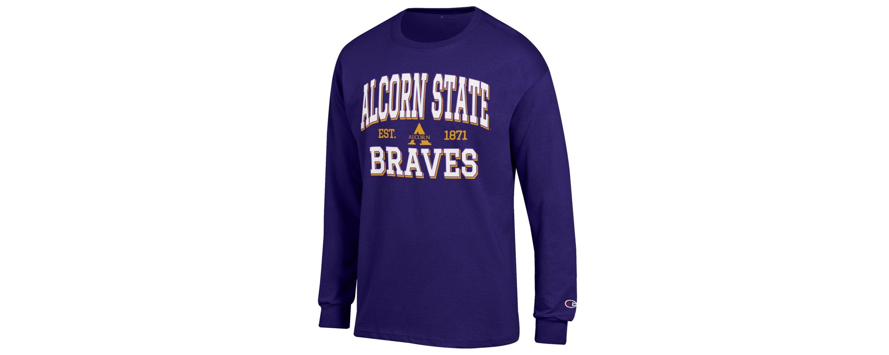 NCAA Alcorn State Braves Jersey Est. Date Long Sleeve T-Shirt