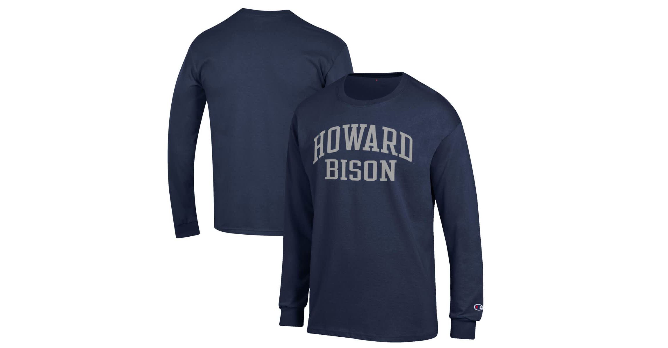 NCAA Howard Bison Jersey Long Sleeve T-Shirt