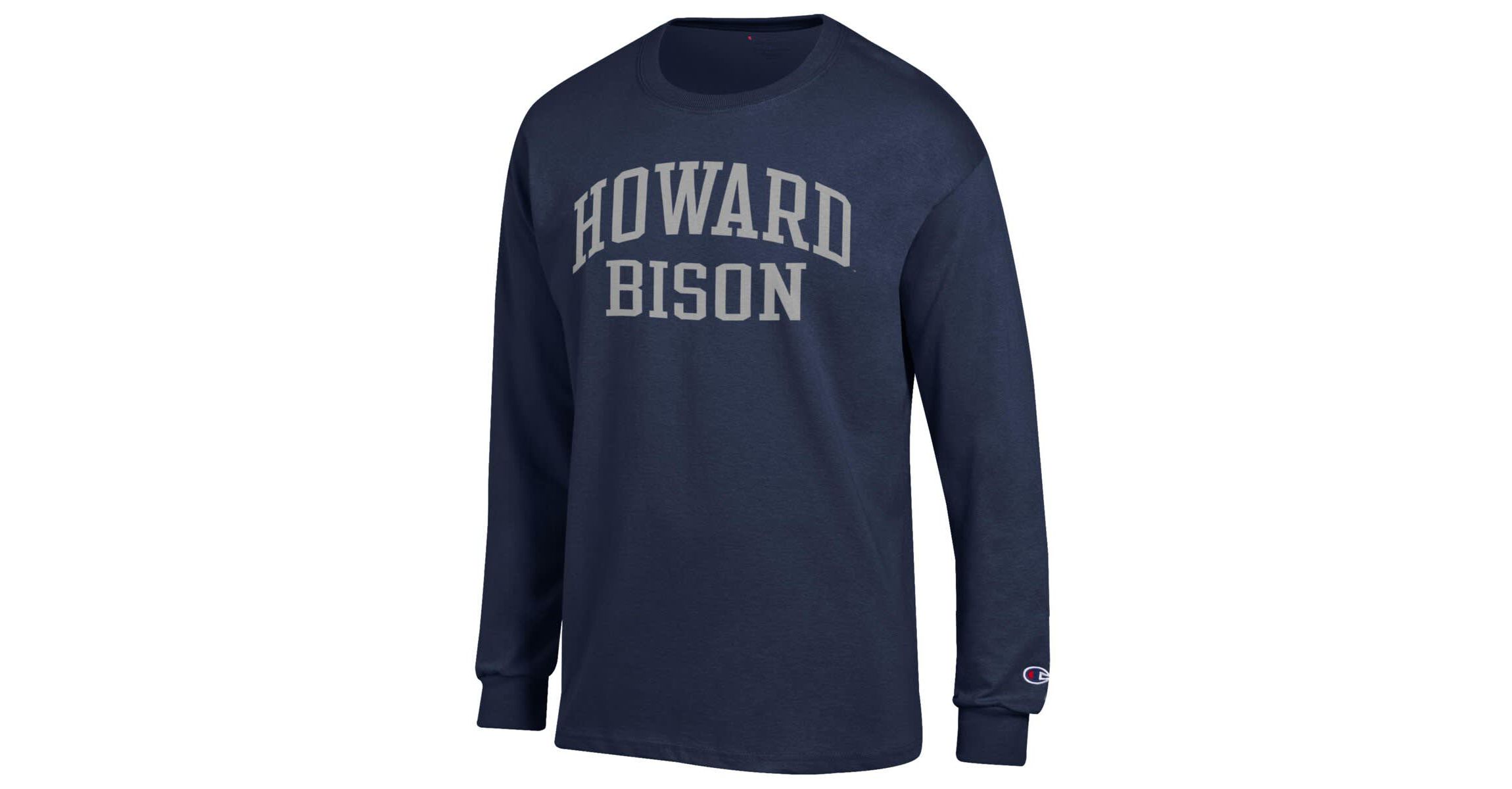 NCAA Howard Bison Jersey Long Sleeve T-Shirt