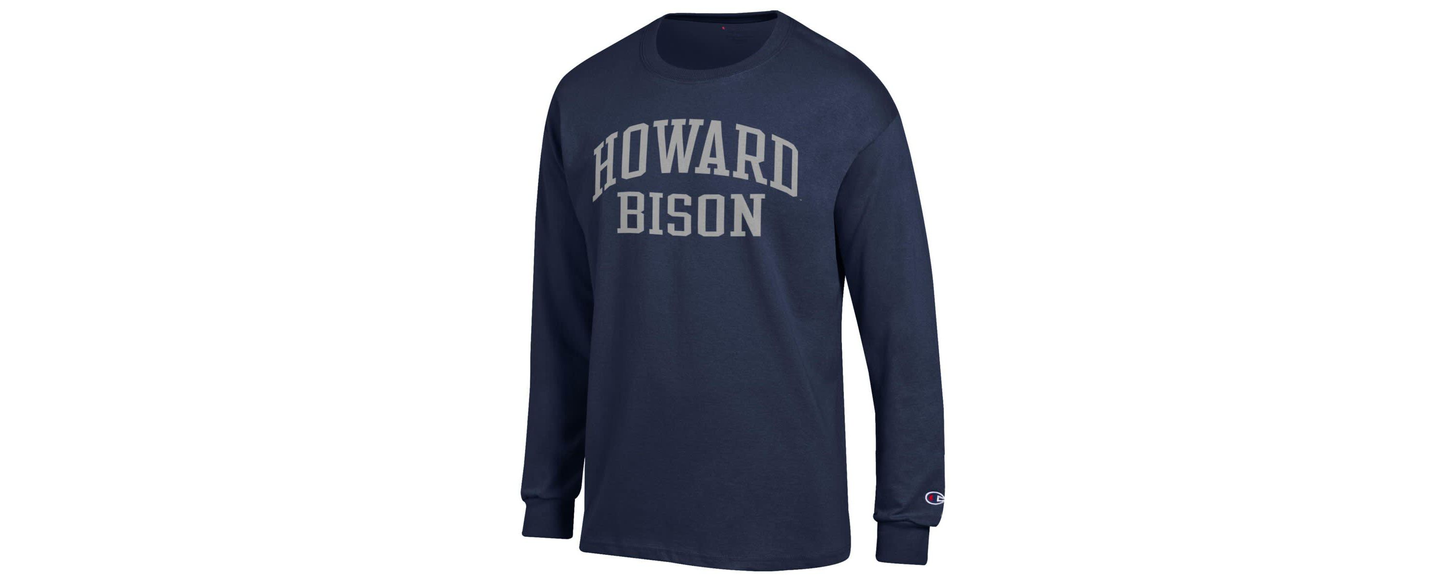 NCAA Howard Bison Jersey Long Sleeve T-Shirt