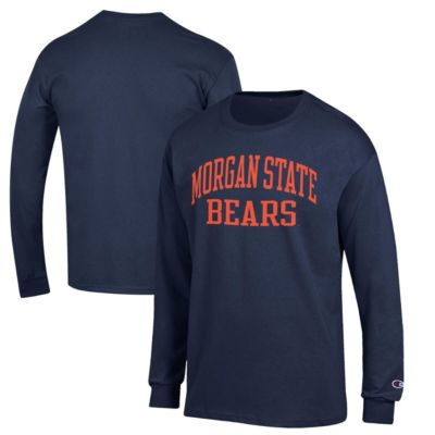 Champion Men's NCAA Morgan State Bears Jersey Long Sleeve T-Shirt, 2XL