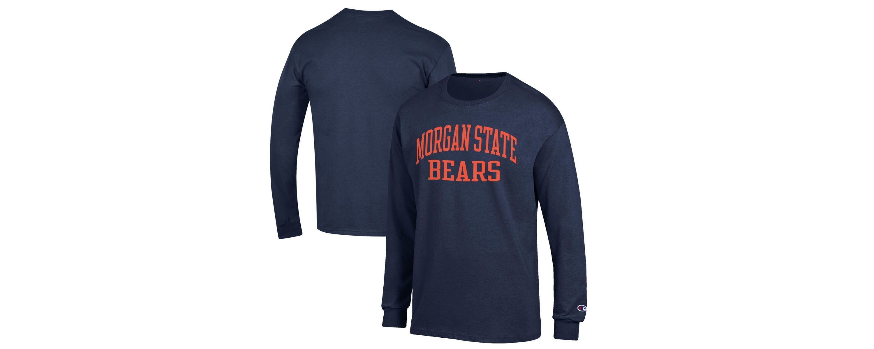NCAA Morgan State Bears Jersey Long Sleeve T-Shirt