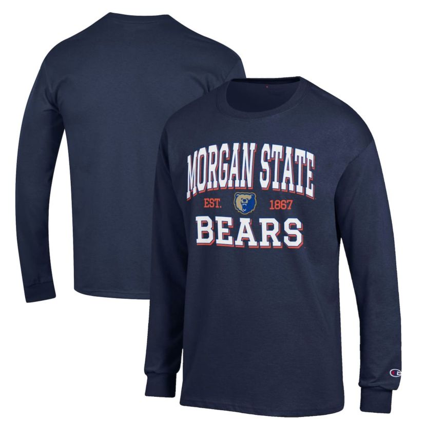 NCAA Morgan State Bears Jersey Est. Date Long Sleeve T-Shirt